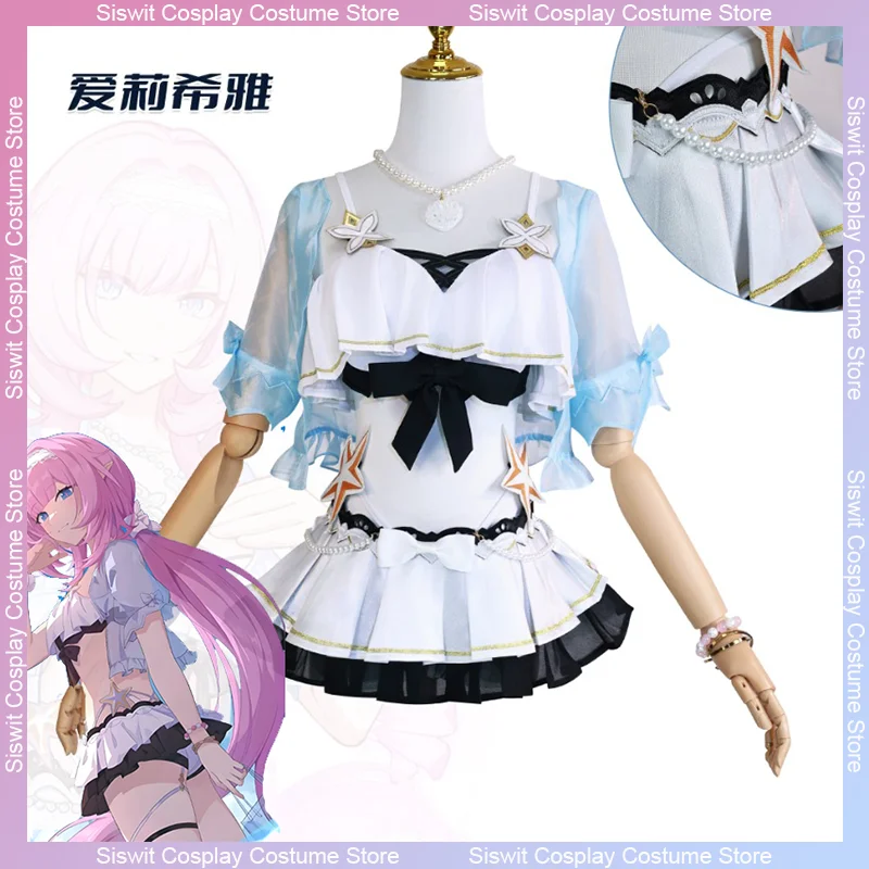 Anime Cosplay Bikini - Game Honkai Impact 3 Elysia Summer