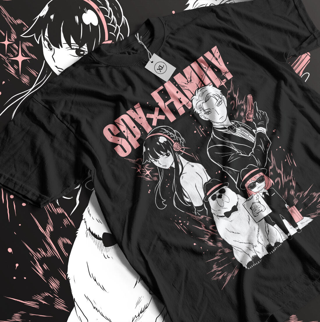 Spy Family Outfit - Spy X Family T-Shirt Loid Anya