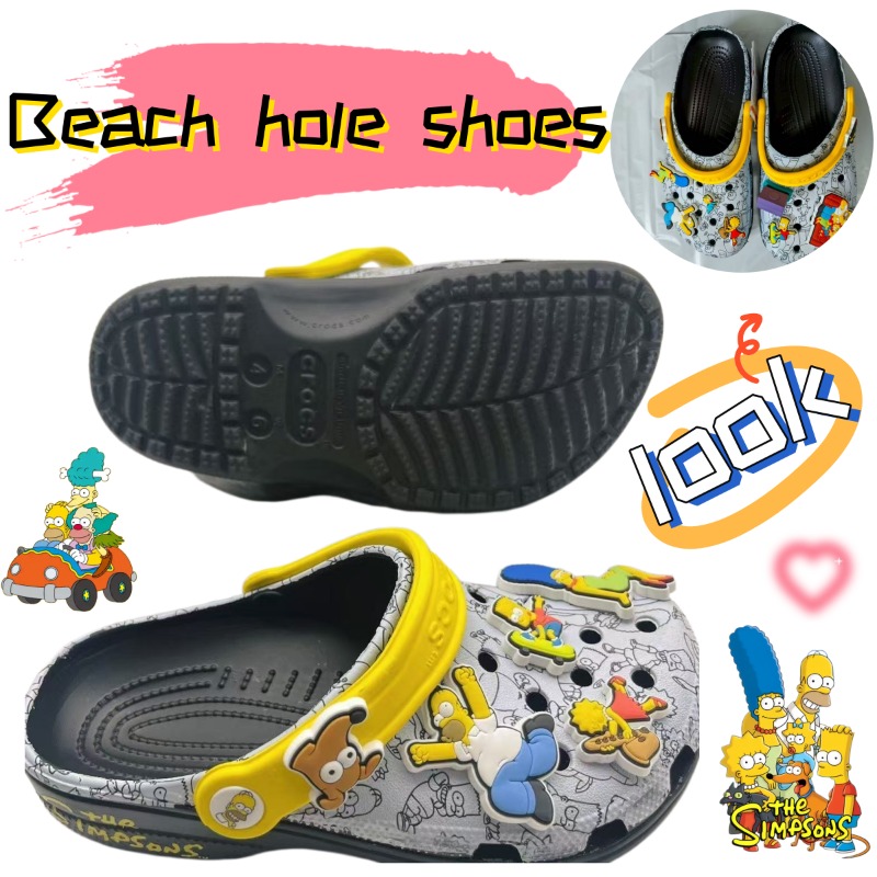 Anime Cosplay Naruto - The Simpsons Cartoon Clogs, Unisex Adult