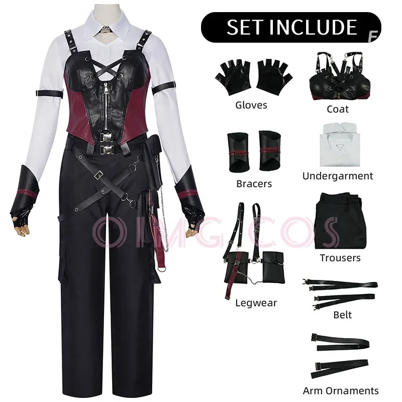Anime Cosplay Outfits For Women - Love and deepspace Deep Space Hunter