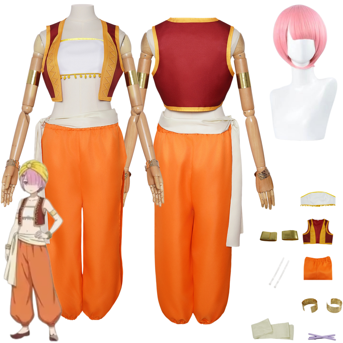 Anime Cosplay Re Zero - Anime Re:Life in A Different World