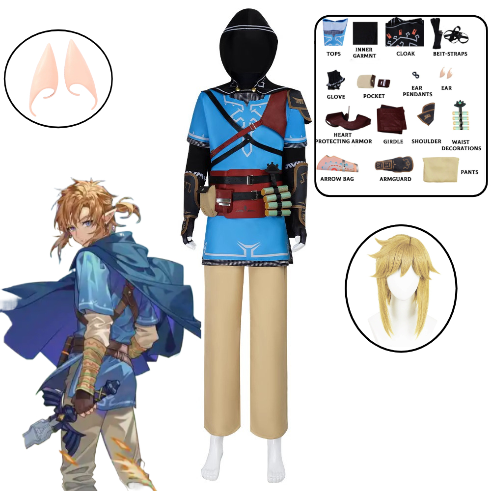 Link Cosplay Costume Game Tear - Anime Cosplay Link incelemesi ve fiyatı