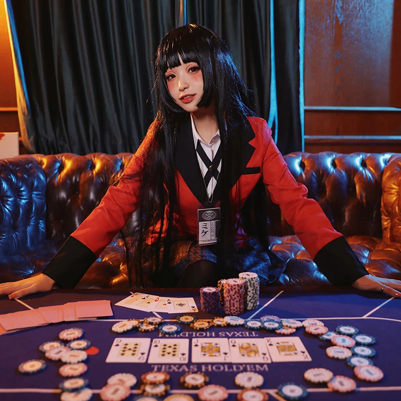 Jabami Yumeko Cosplay Costume  - Anime Cosplay Yumeko incelemesi ve fiyatı