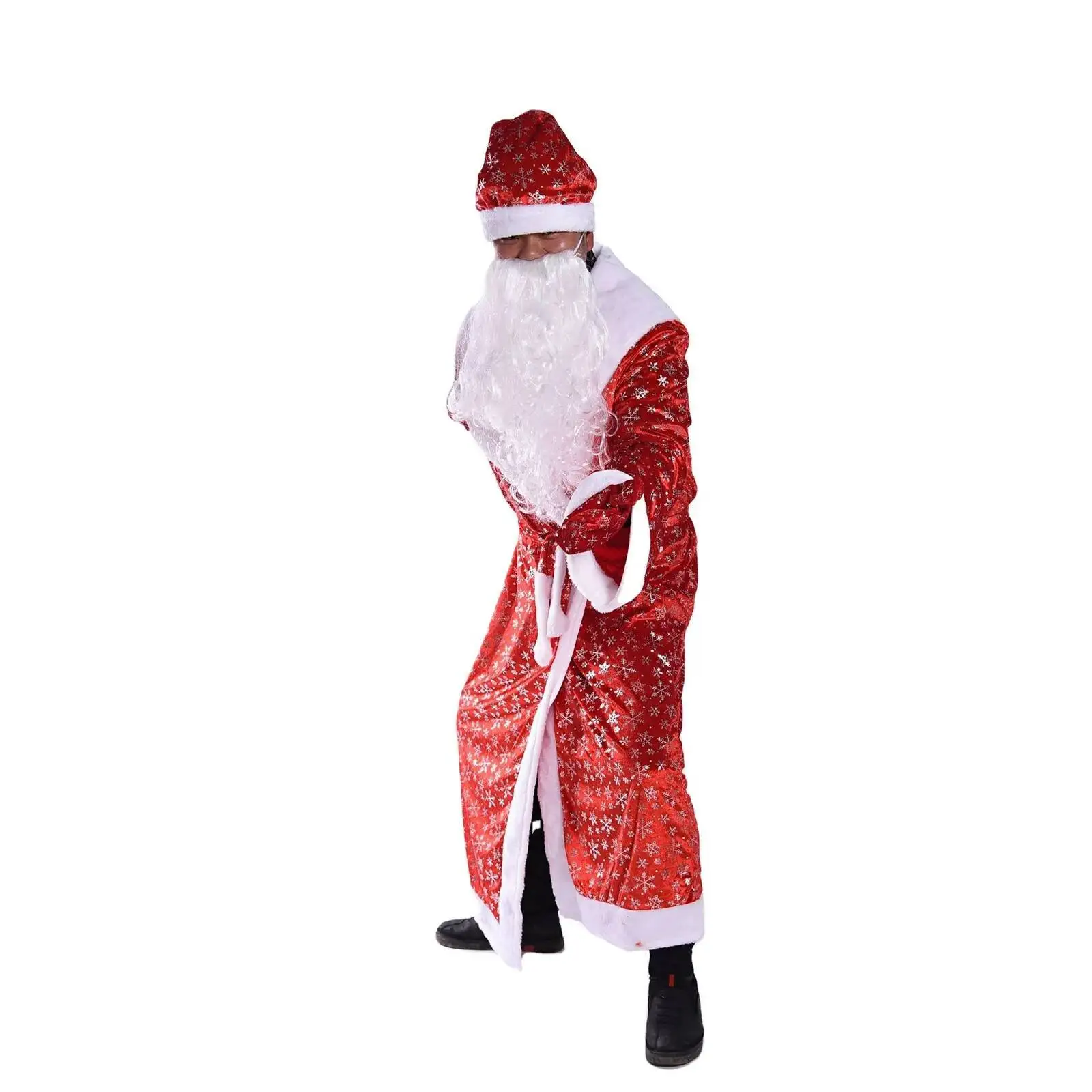 Classic Red Deluxe Velvet Sant - Anime Cosplay Red incelemesi ve fiyatı