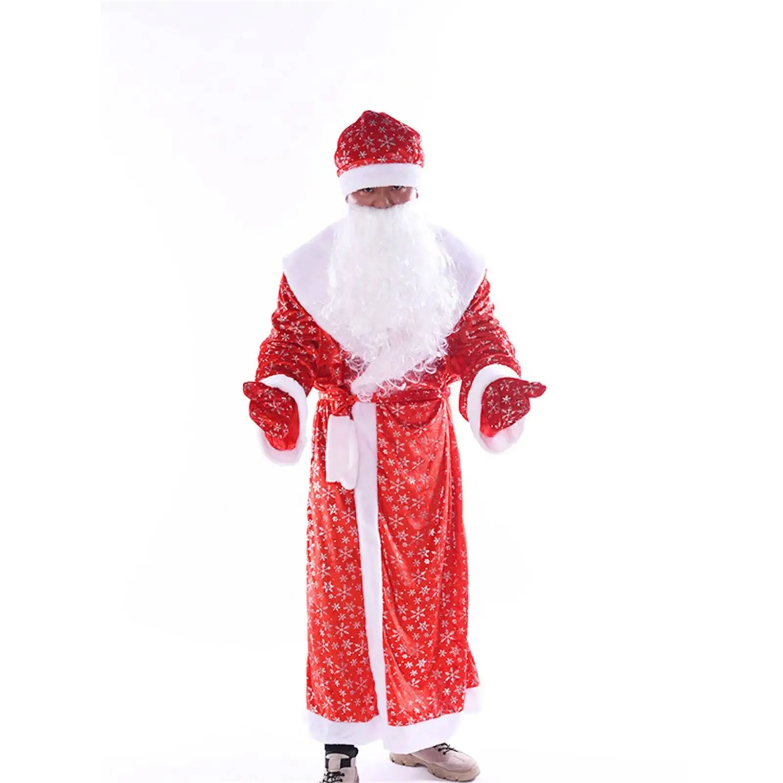 Classic Red Deluxe Velvet Sant - Anime Cosplay Red incelemesi ve fiyatı