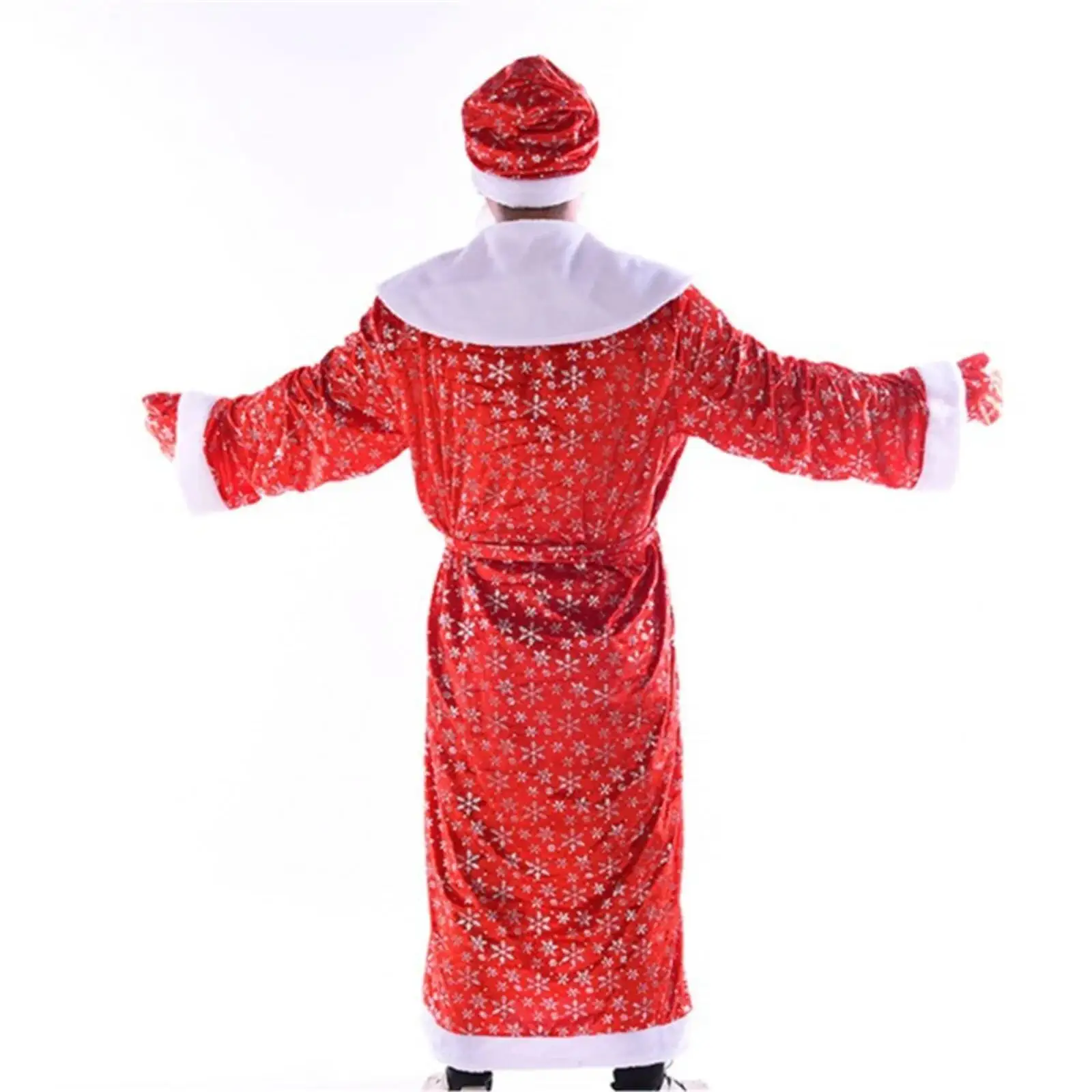 Classic Red Deluxe Velvet Sant - Anime Cosplay Red incelemesi ve fiyatı