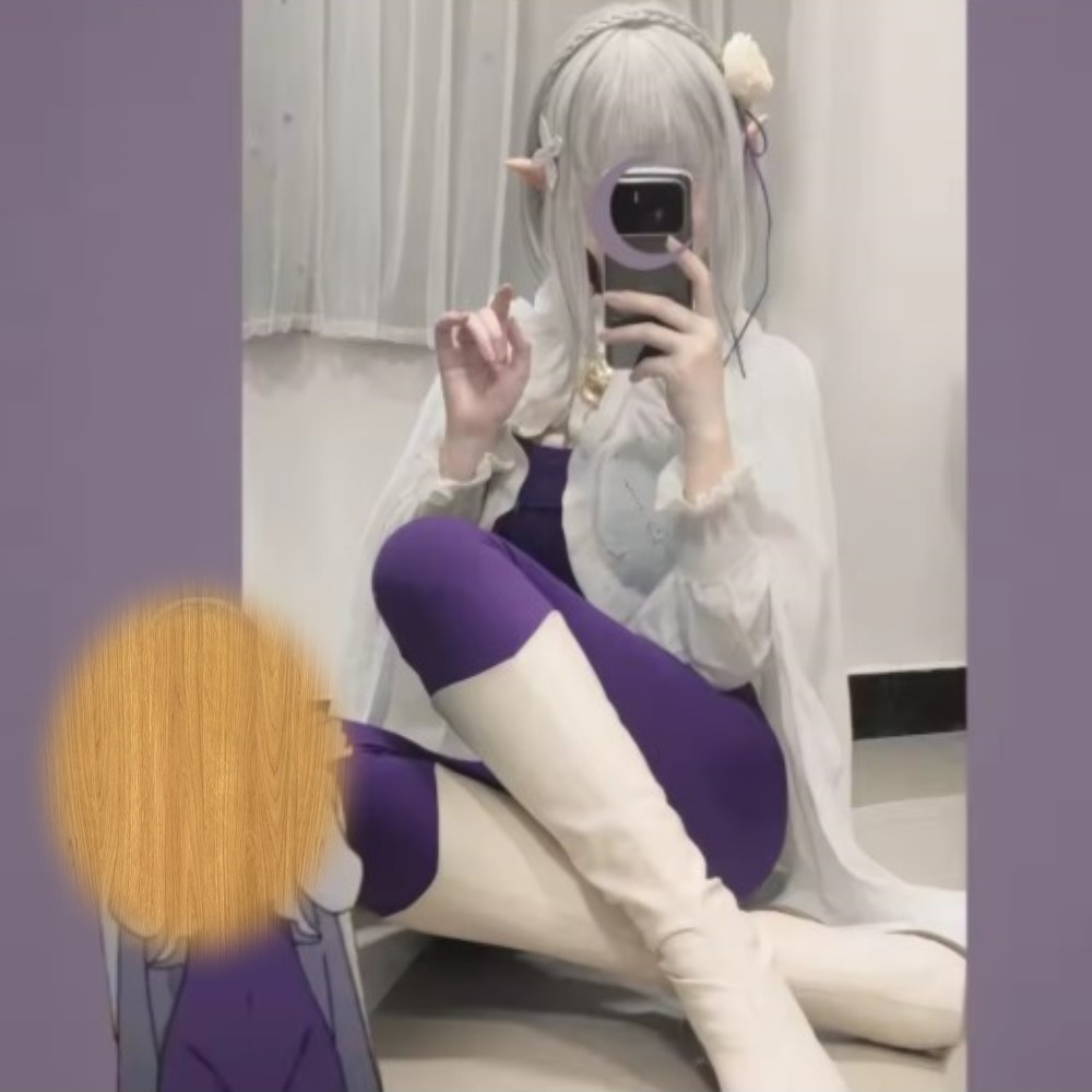 NEW Emilia Rezero Cosplay Cost - Anime Cosplay Live incelemesi ve fiyatı