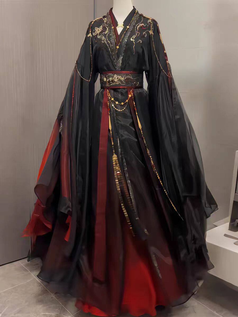 Unisex Ancient Chinese Xianxia - Anime Cosplay Red incelemesi ve fiyatı