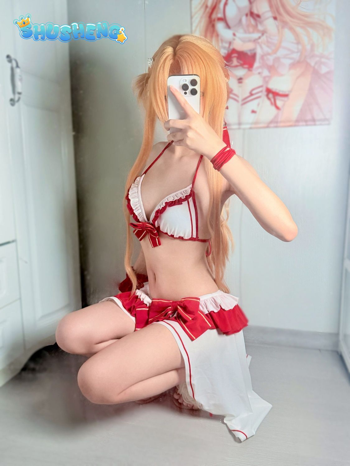 Yuuki Asuna Cosplay Costume An - Anime Cosplay Bikini incelemesi ve fiyatı