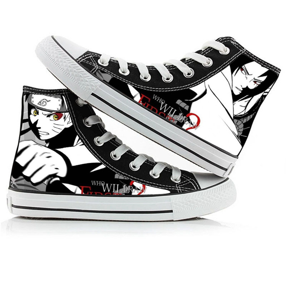 Naruto Uzumaki High-Top Canvas - Anime Cosplay Couples Ideas incelemesi ve fiyatı
