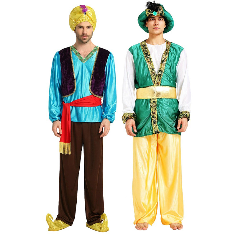 Men Cosplay Aladdin Lamp Genie - Anime Cosplay India incelemesi ve fiyatı