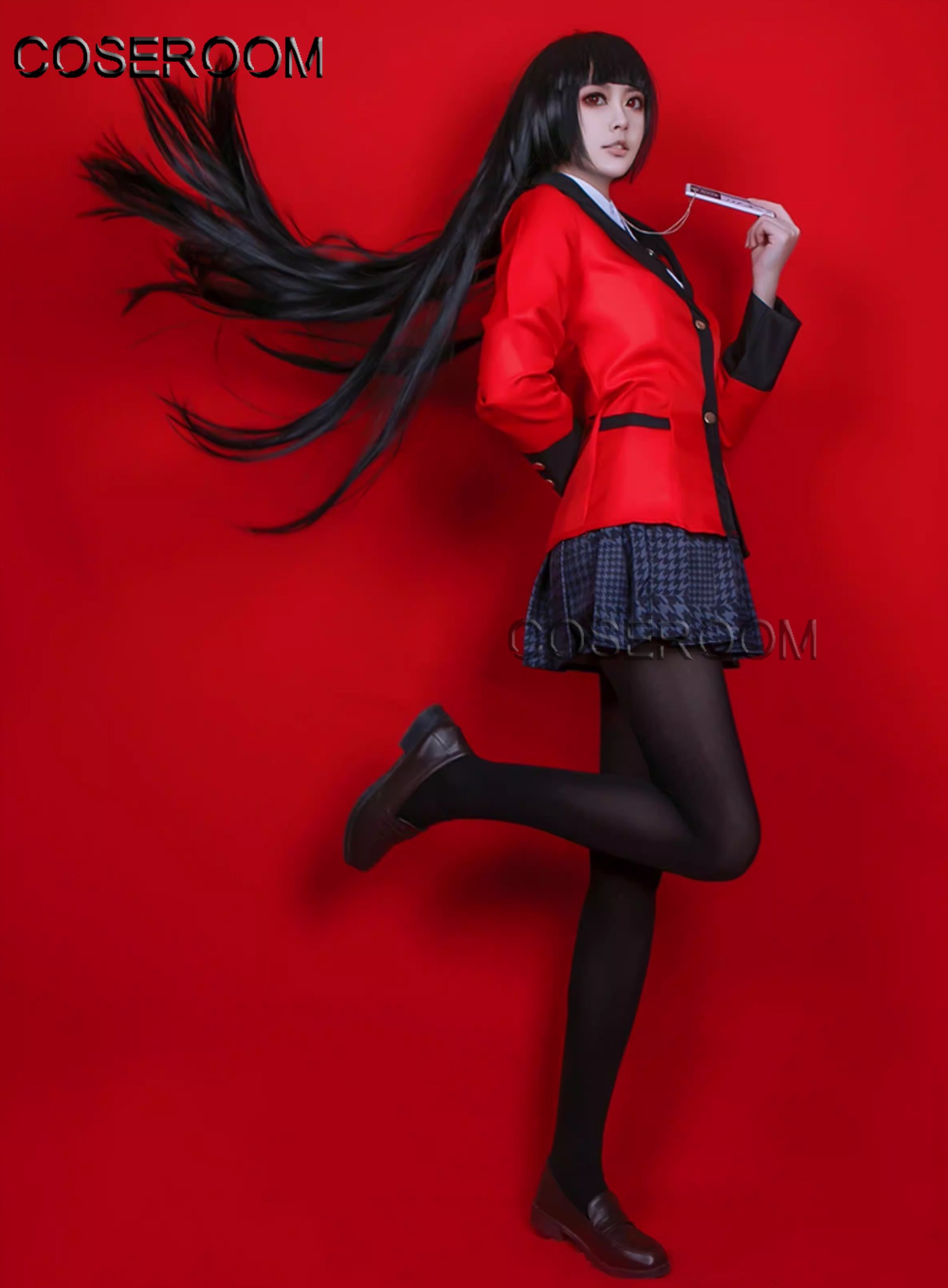 Anime Kakegurui Compulsive Gam - Anime Cosplay Yumeko incelemesi ve fiyatı