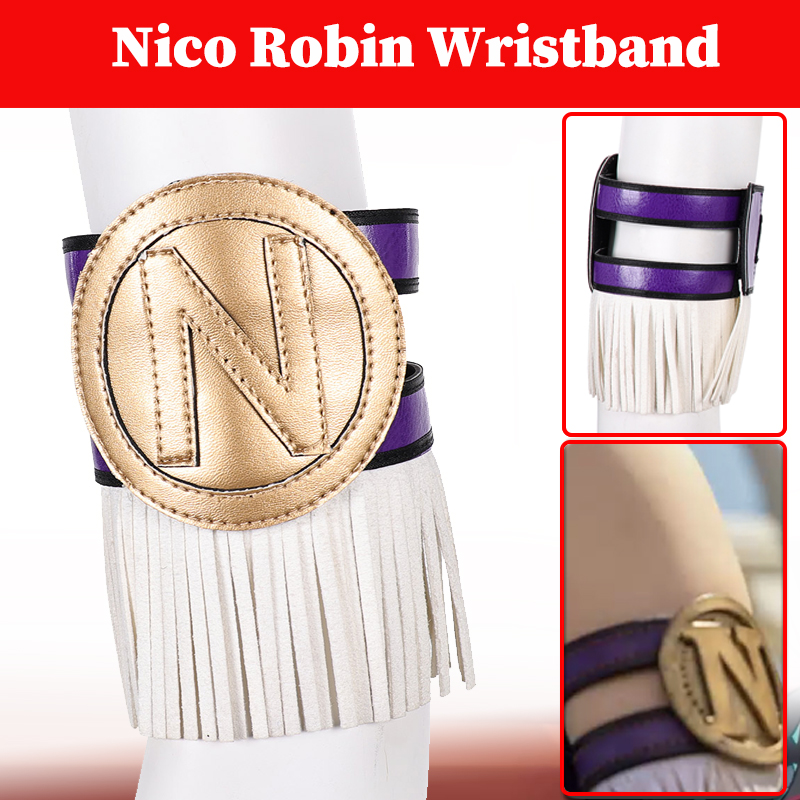 Nico Robin Wristband Arm Band  - Live Action Anime Cosplay incelemesi ve fiyatı