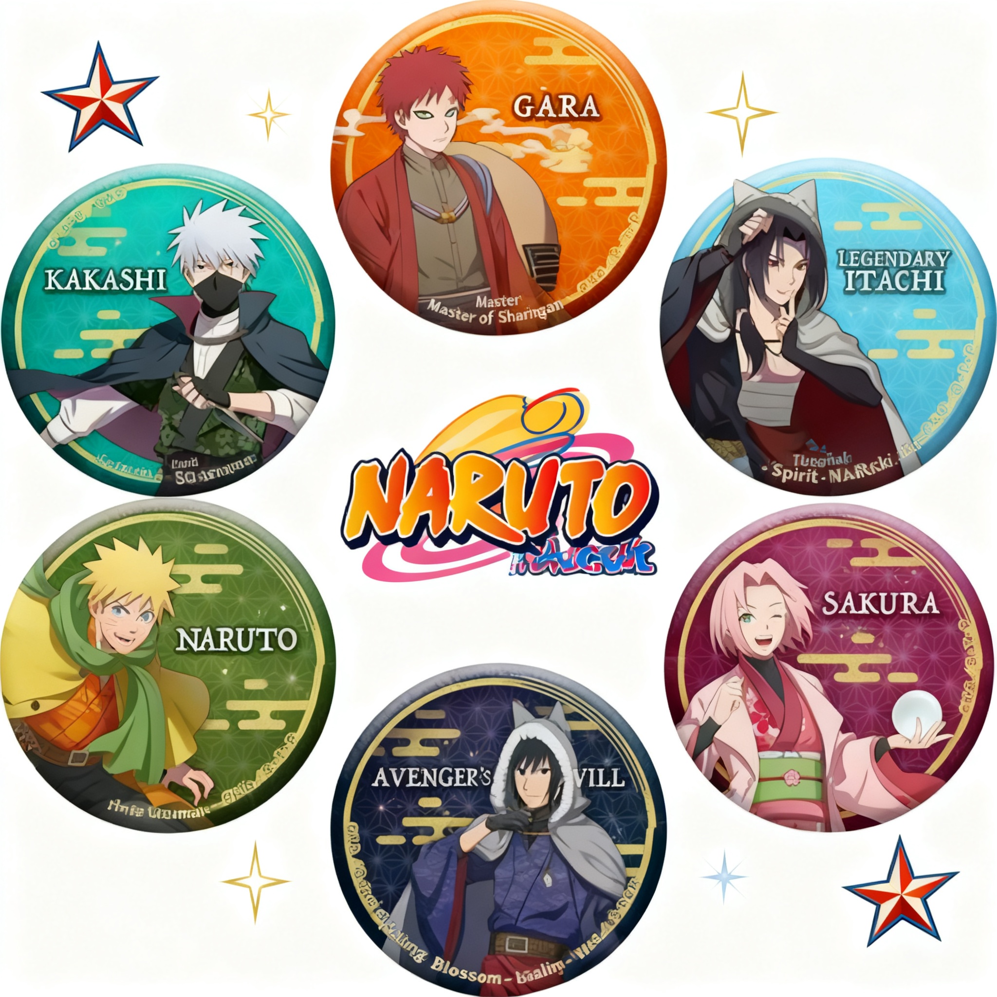 Anime Badge Naruto Cosplay Pin - Anime Cosplay Naruto incelemesi ve fiyatı