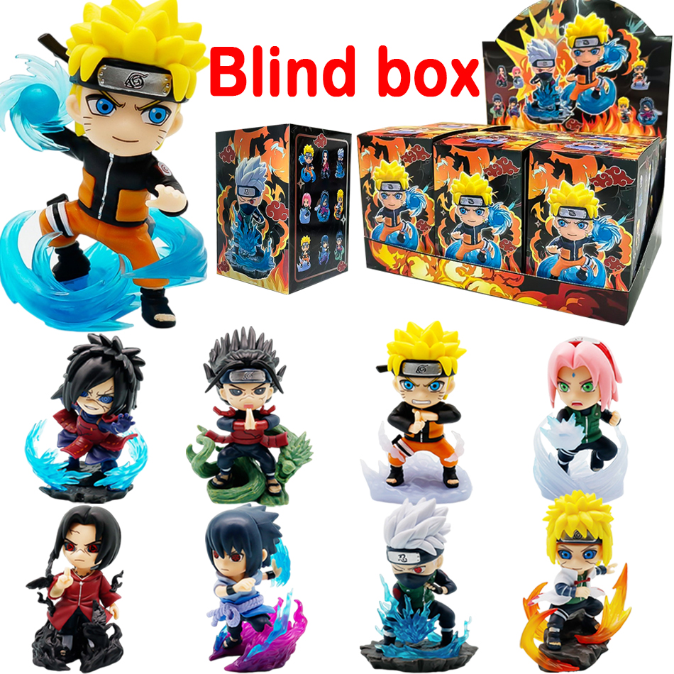 1-9pcs Naruto blind box Figure - Anime Cosplay Naruto incelemesi ve fiyatı