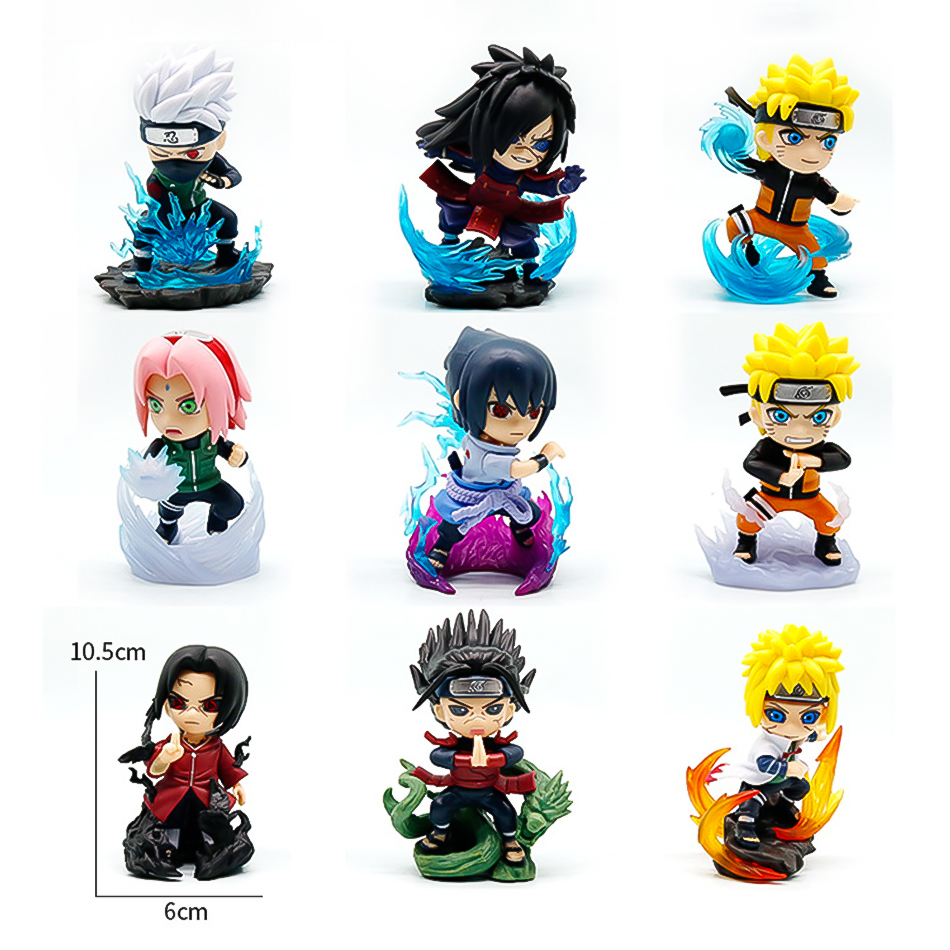1-9pcs Naruto blind box Figure - Anime Cosplay Naruto incelemesi ve fiyatı
