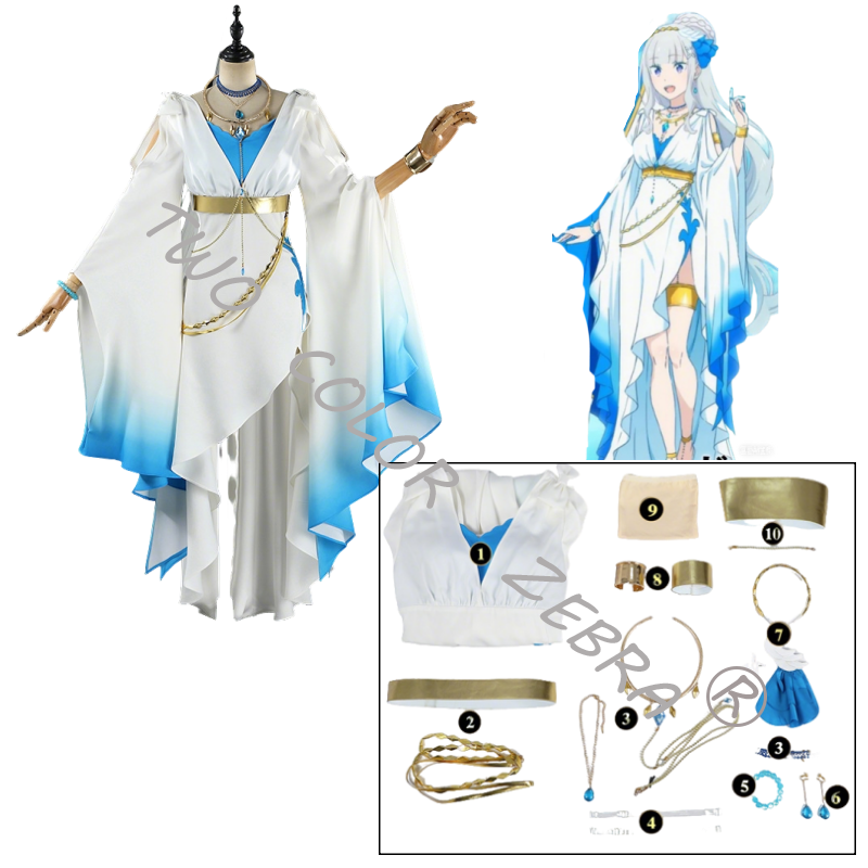 Re:Life In A Different World F - Anime Cosplay Re Zero incelemesi ve fiyatı