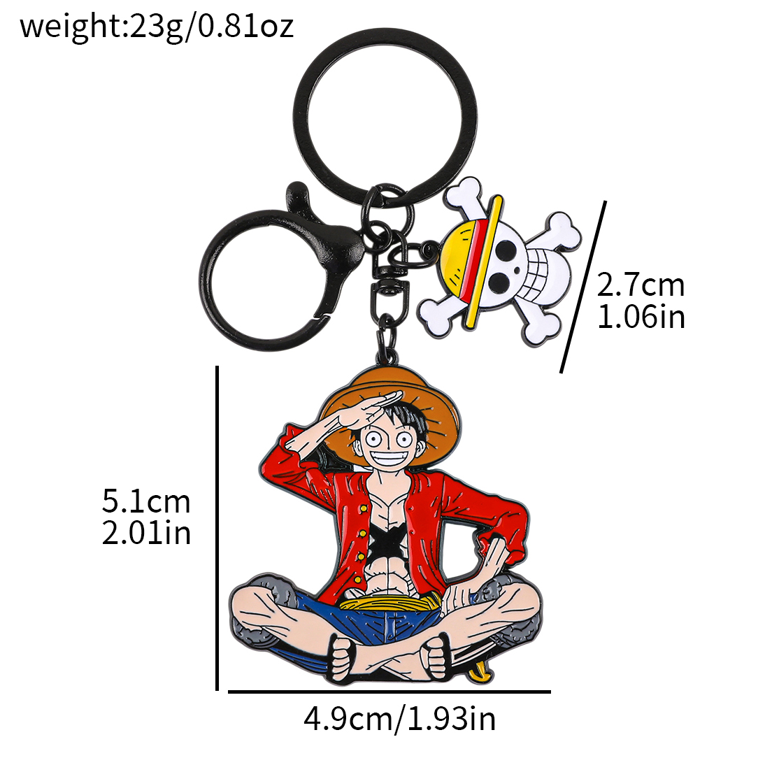 One Piece Anime Keychain Set - - Anime Cosplay Luffy incelemesi ve fiyatı