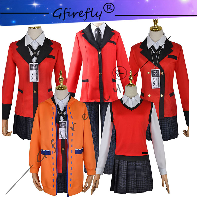 Kakegurui Cosplay Costume Jyab - Anime Cosplay Yumeko incelemesi ve fiyatı