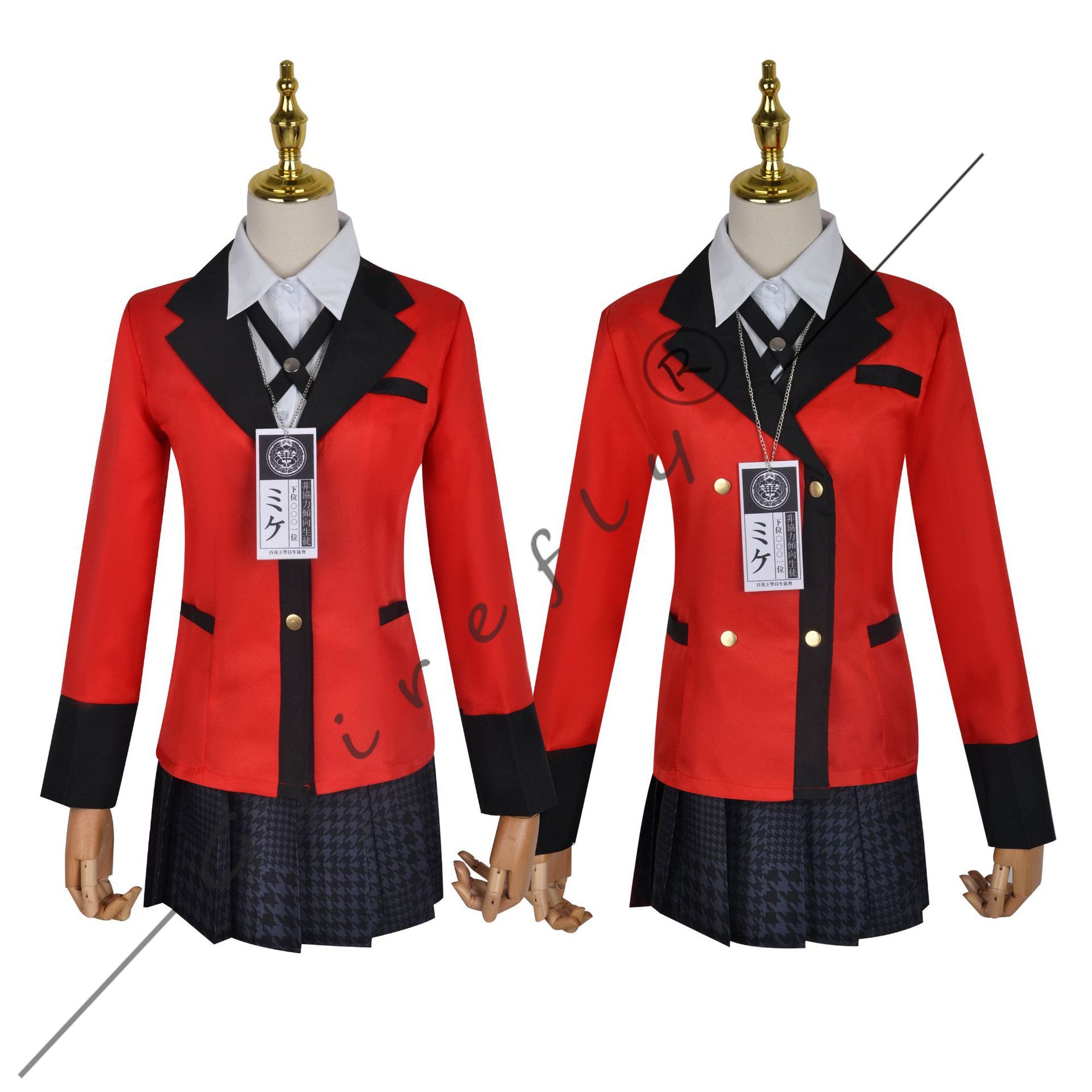 Kakegurui Cosplay Costume Jyab - Anime Cosplay Yumeko incelemesi ve fiyatı
