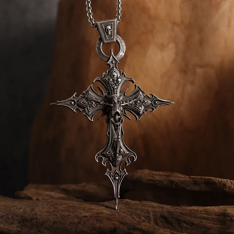 Vintage Gothic Skull Jesus Cro - Black Clover Grimoire incelemesi ve fiyatı