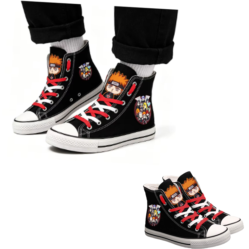Naruto Uzumaki High-Top Canvas - Anime Cosplay Couples Ideas incelemesi ve fiyatı