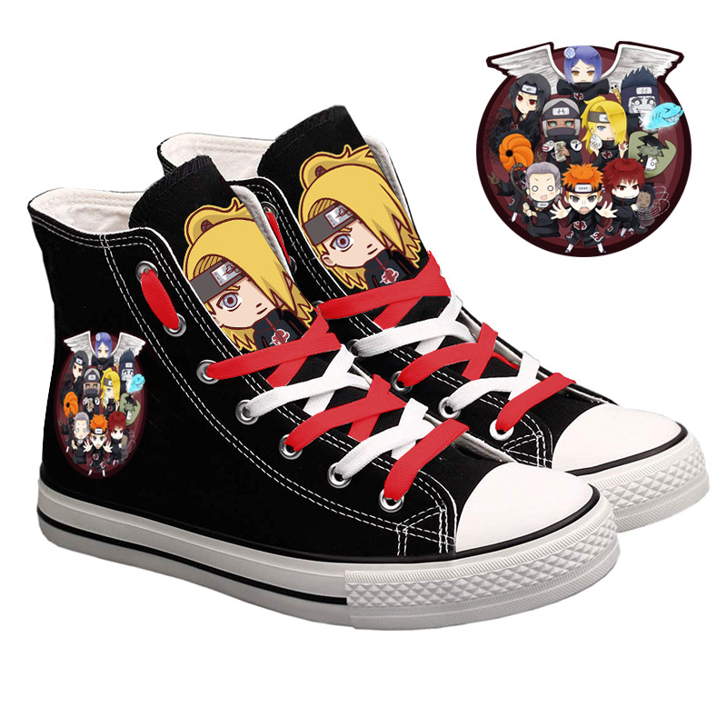 Naruto Uzumaki High-Top Canvas - Anime Cosplay Couples Ideas incelemesi ve fiyatı