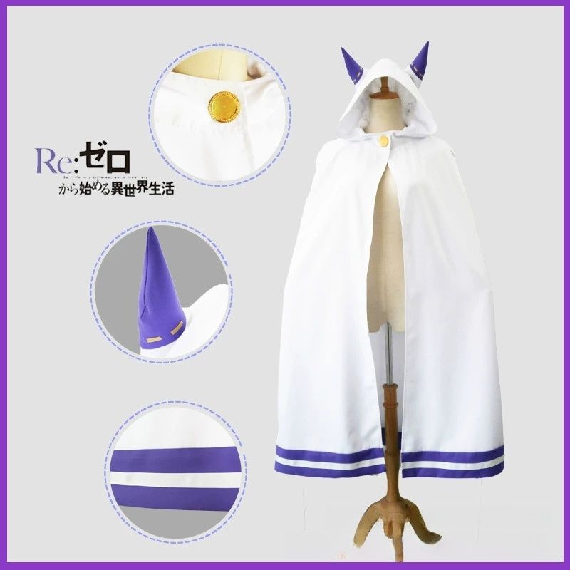 Emilia Cosplay Re Life in a di - Anime Cosplay Live incelemesi ve fiyatı
