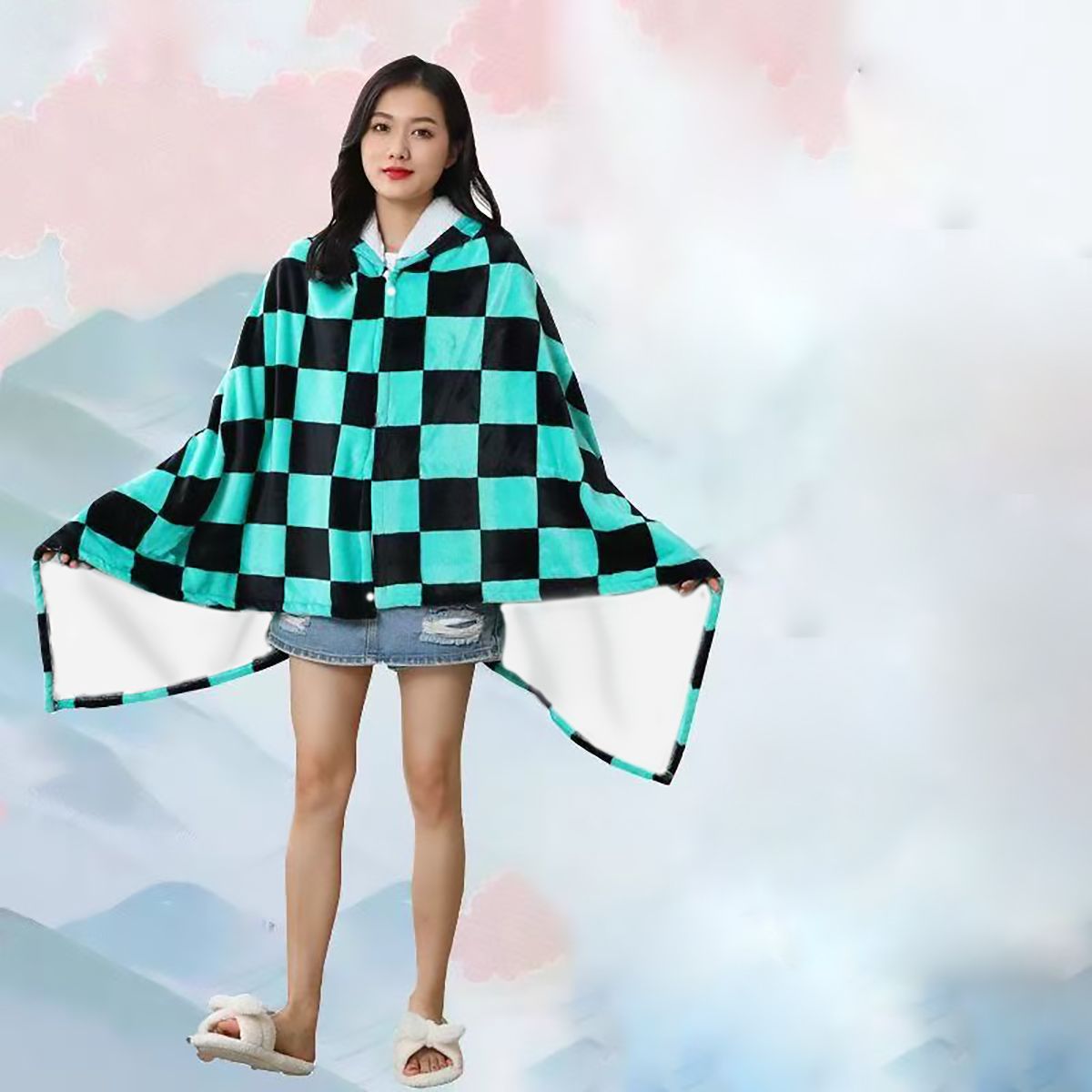 Yaiba Blanket Cloak Cosplay Co - Cosplay Anime Zenitsu incelemesi ve fiyatı