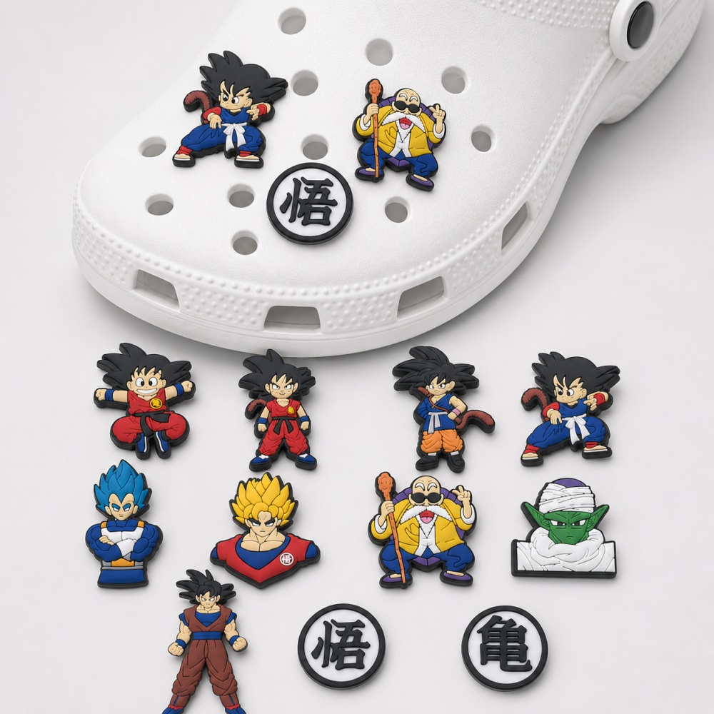 Anime Clog Button Pins Demon S - Anime Cosplay Naruto incelemesi ve fiyatı