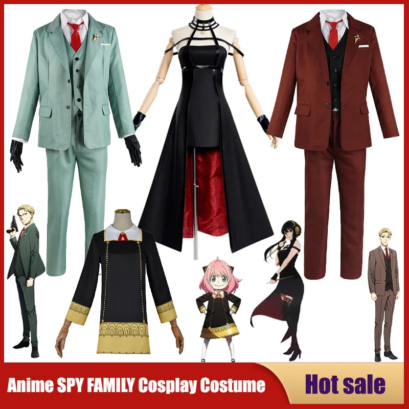 aa26Anime Spy X Family Cosplay - Spy Family Outfit incelemesi ve fiyatı