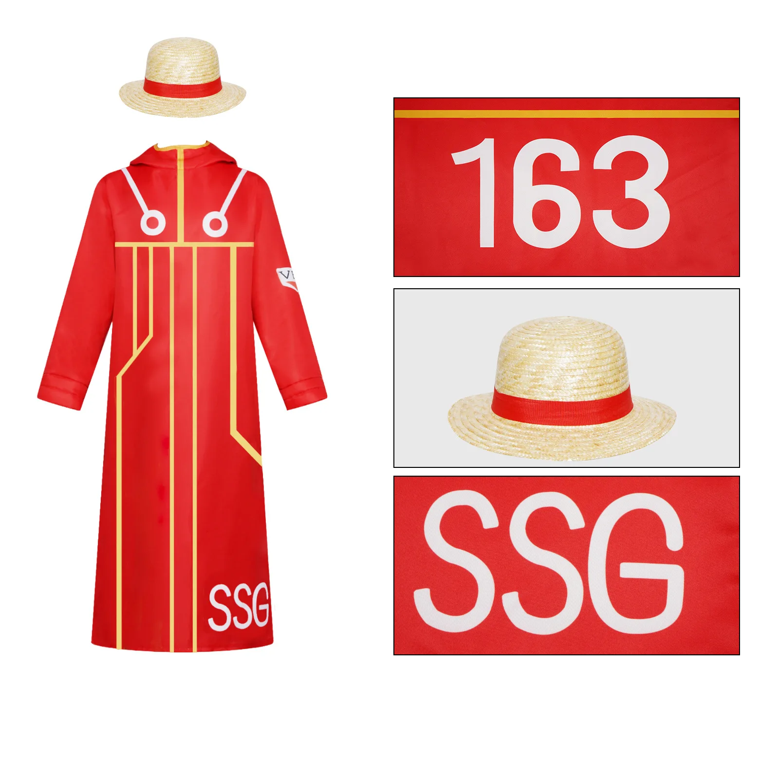Anime Egghead Island Monkey D  - Anime Cosplay Luffy incelemesi ve fiyatı