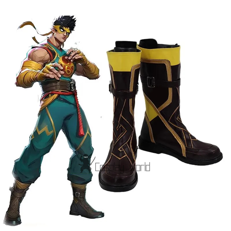 Iron Fist Cosplay Shoes Superh - Asian Cosplay Anime incelemesi ve fiyatı