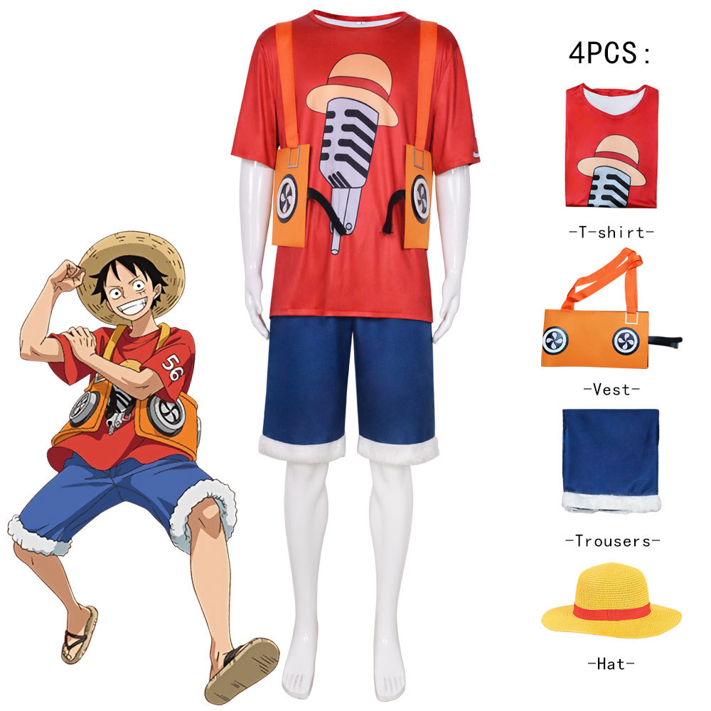 Stage Performance Red Uta x Lu - Anime Cosplay Luffy incelemesi ve fiyatı