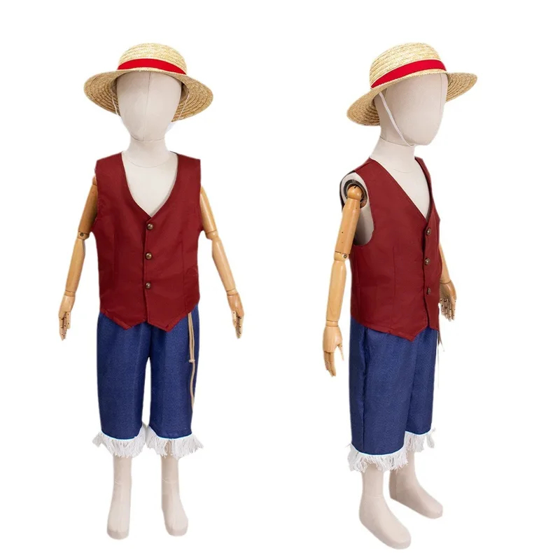 ▶❤Movie Luffy Cosplay Costume  - Anime Cosplay Luffy incelemesi ve fiyatı