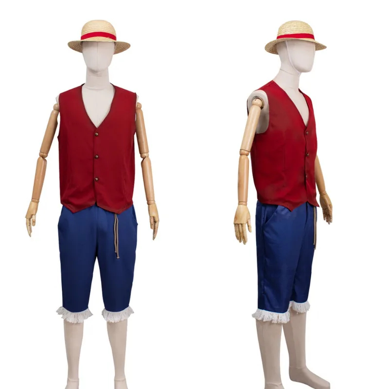 ▶❤Movie Luffy Cosplay Costume  - Anime Cosplay Luffy incelemesi ve fiyatı