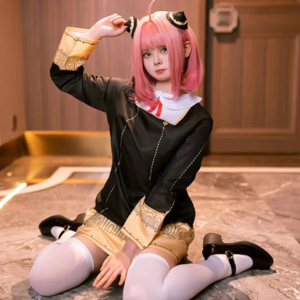 Anime SPY X FAMILY Anya Cospla - Spy Family Outfit incelemesi ve fiyatı