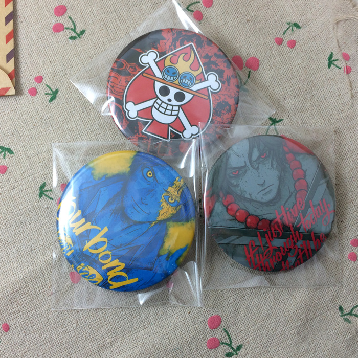 One Piece Anime Badge Metal Pi - Anime Cosplay Luffy incelemesi ve fiyatı