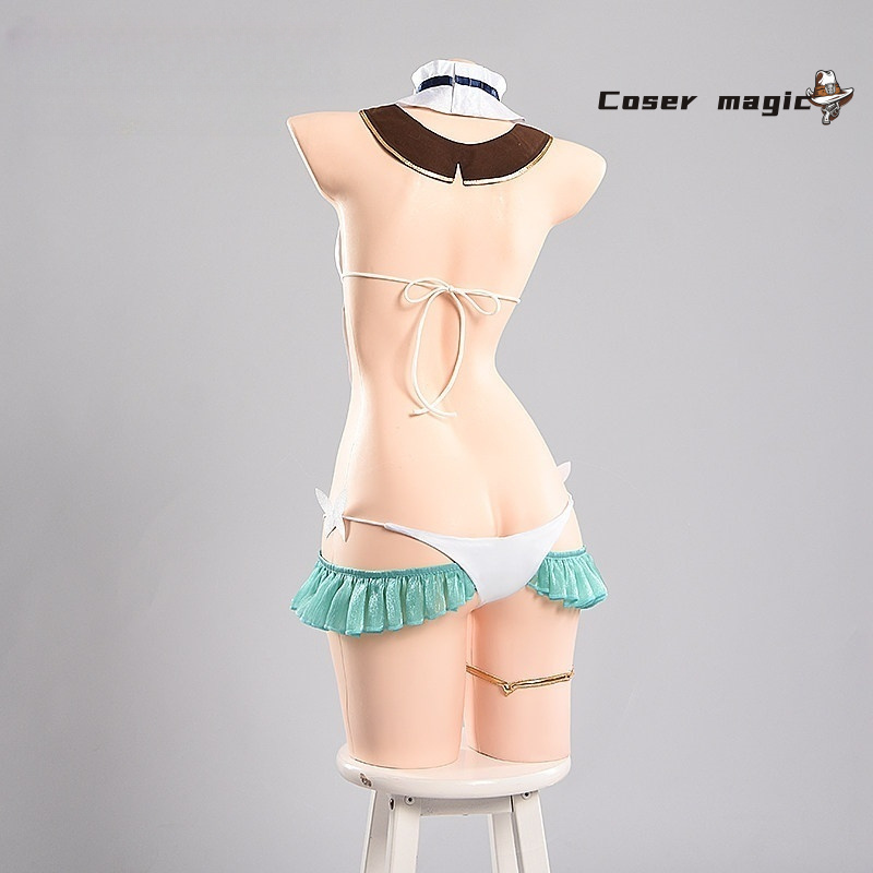 Azur Lane KMS Agir Cosplay cos - Anime Cosplay Bikini incelemesi ve fiyatı