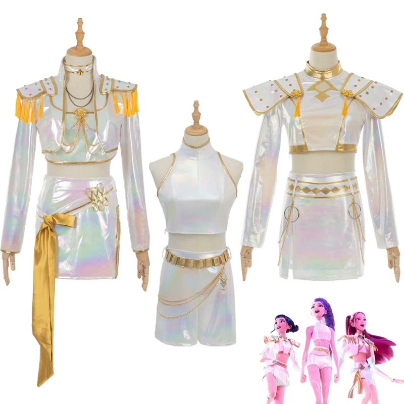 Cosplay Costume PU Leather Whi - Anime Cosplay Outfit Girl incelemesi ve fiyatı