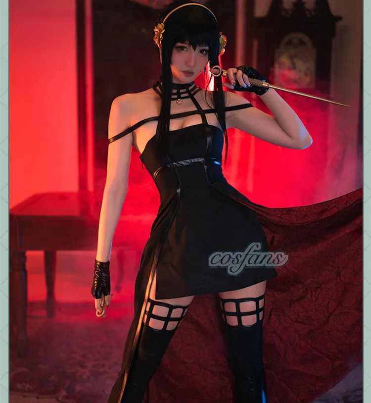 Spy X Family Yor Forger Cospla - Spy Family Outfit incelemesi ve fiyatı