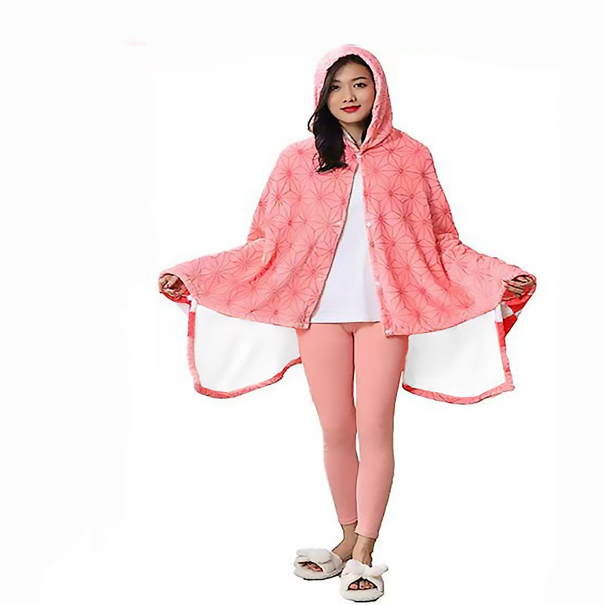 Anime Flannel Blanket Hoodie S - Cosplay Anime Zenitsu incelemesi ve fiyatı