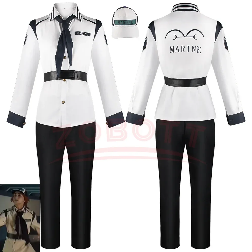 Navy Cosplay Fantasia Hat Suit - Live Action Anime Cosplay incelemesi ve fiyatı
