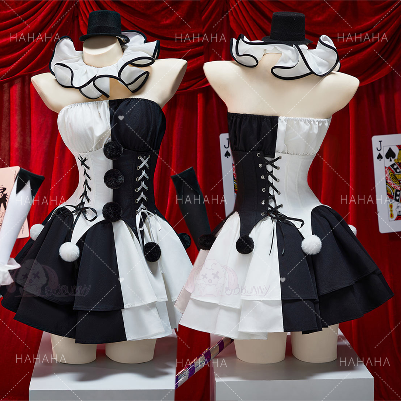 Movie Clown Cosplay Costume Te - Anime Cosplay Outfit Girl incelemesi ve fiyatı