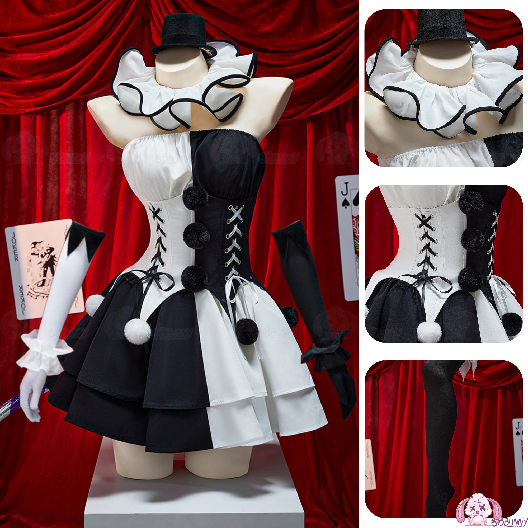 Movie Clown Cosplay Costume Te - Anime Cosplay Outfit Girl incelemesi ve fiyatı
