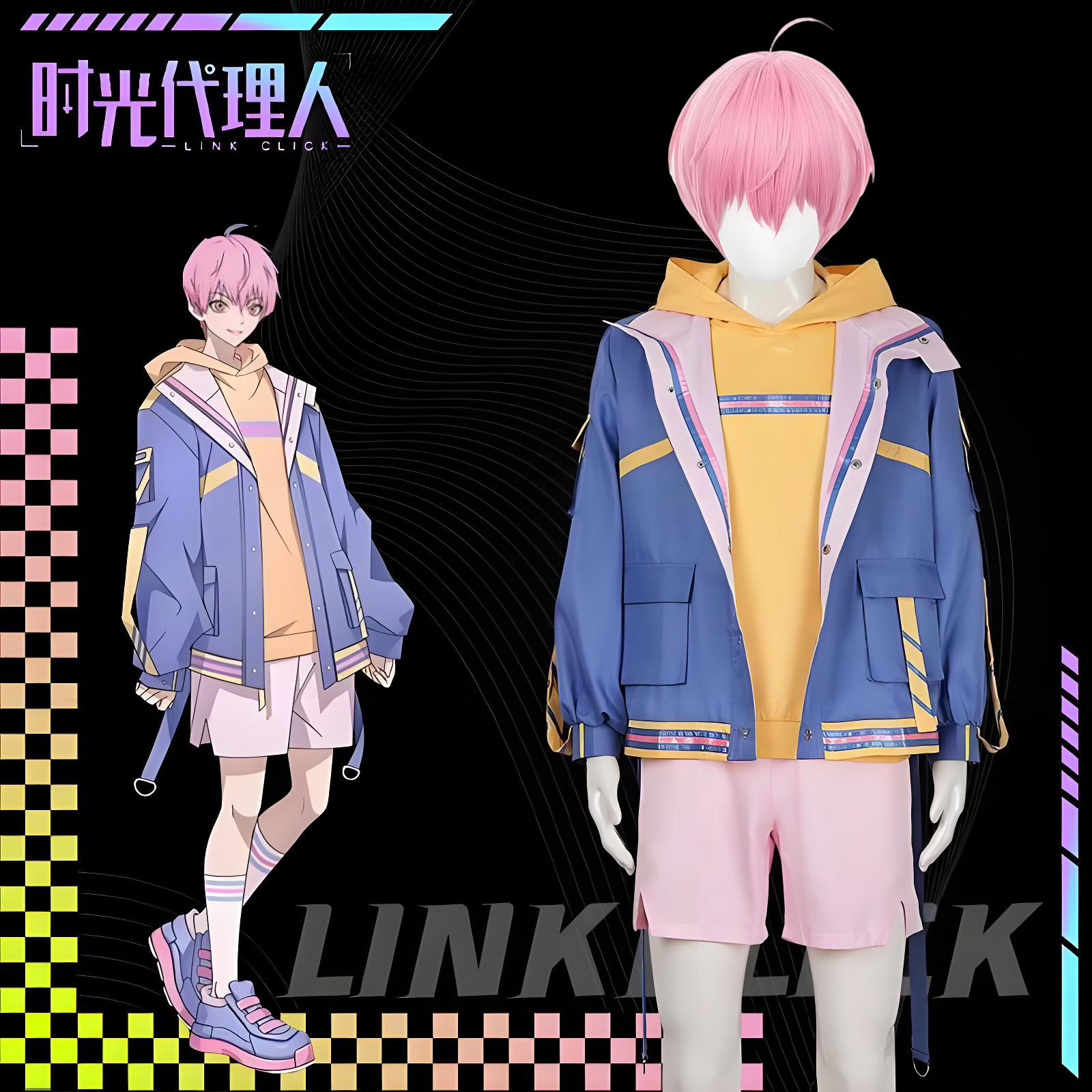 Fashion Handsome Daily Outfit  - Anime Cosplay Link incelemesi ve fiyatı