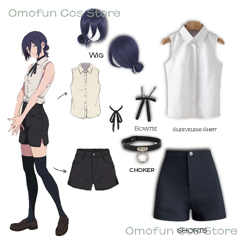 Reze Cosplay Costume Sleeveles - Anime Cosplay Dance incelemesi ve fiyatı