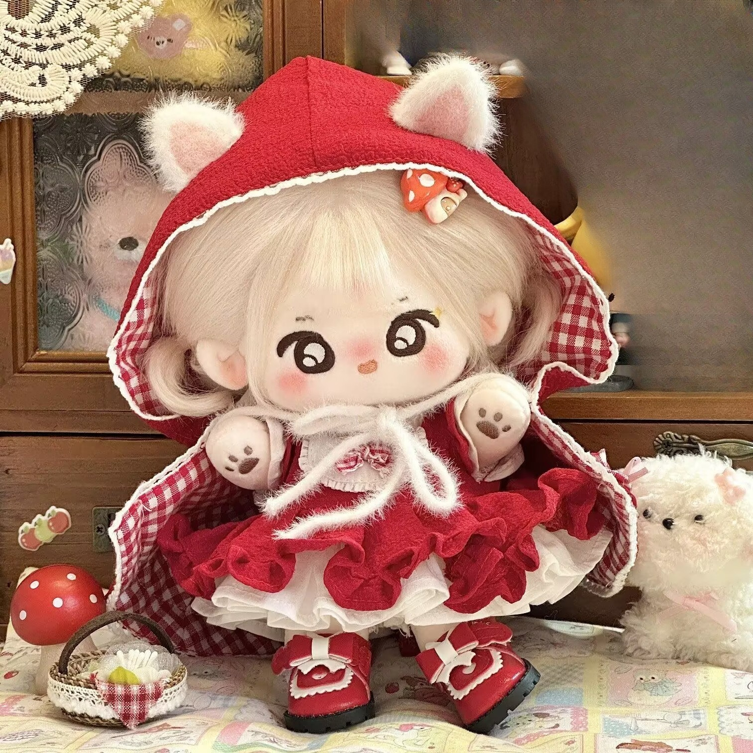 20cm baby clothes, 20cm cotton - Anime Cosplay Red incelemesi ve fiyatı