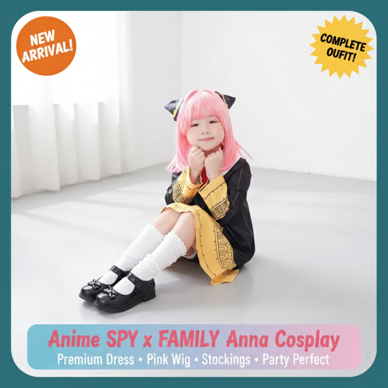 ▶❤Anime SPY X FAMILY Anya Forg - Spy Family Outfit incelemesi ve fiyatı