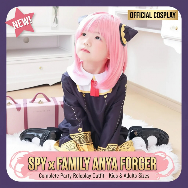 ▶❤Anime SPY X FAMILY Anya Forg - Spy Family Outfit incelemesi ve fiyatı